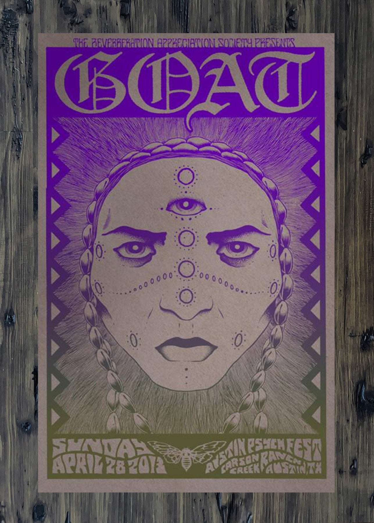 GOAT Poster by Alan Forbes - ARCHIVE | LEVITATION