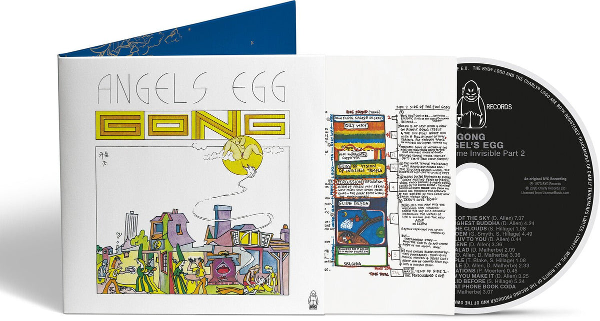 Gong - Angel's Egg (CD) - LEVITATION