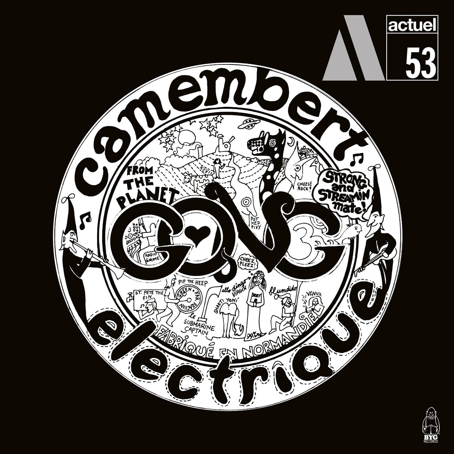 Gong - Camembert Electrique (CD) - LEVITATION