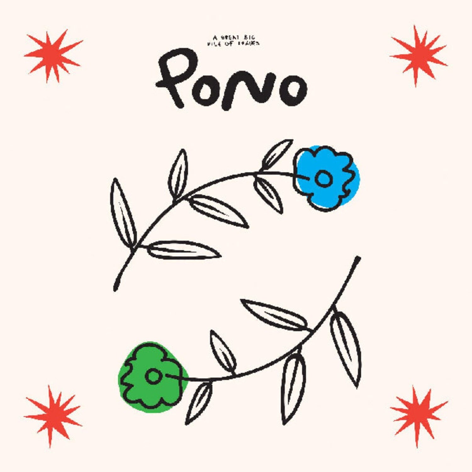 Great Big Pile of Leaves - Pono (Green Vinyl) - LEVITATION