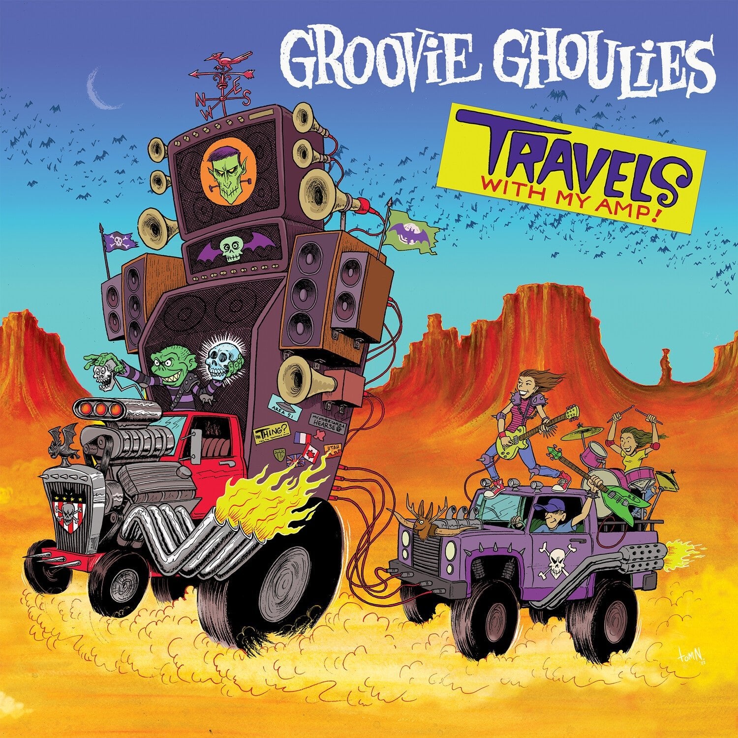 Groovie Ghoulies - Travels with My Amp - LEVITATION