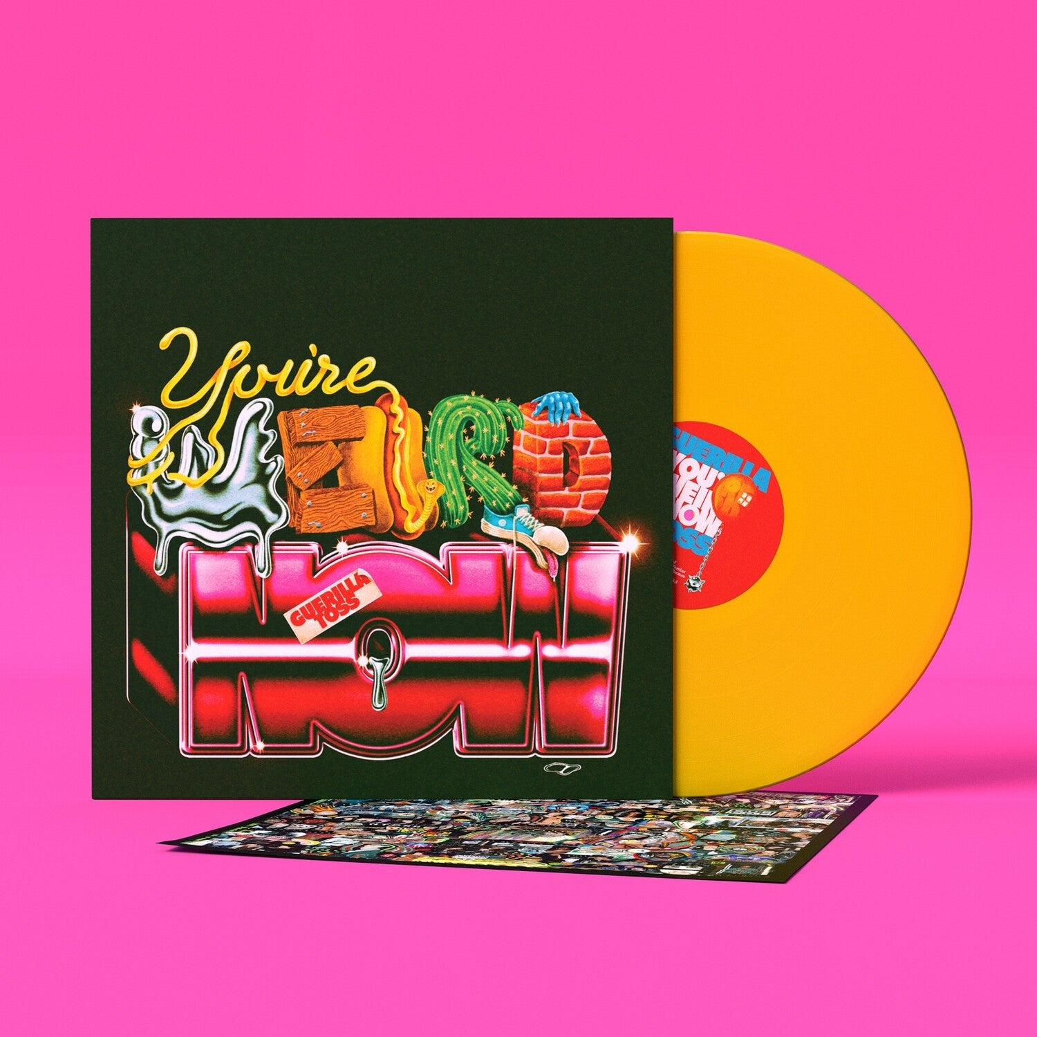 Guerilla Toss - You're Weird Now (Yellow Vinyl) - LEVITATION