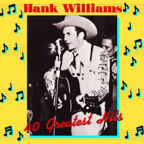 Hank Williams 40 Greatest Hits 2xLP - LEVITATION
