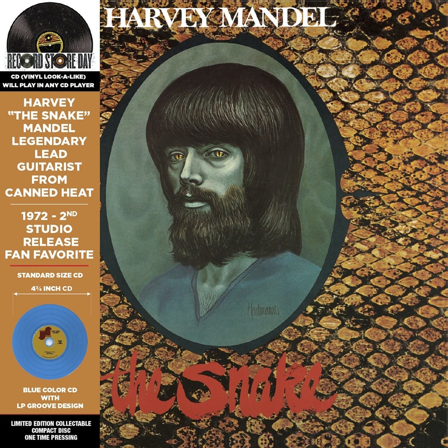 Harvey Mandel - The Snake - LEVITATION
