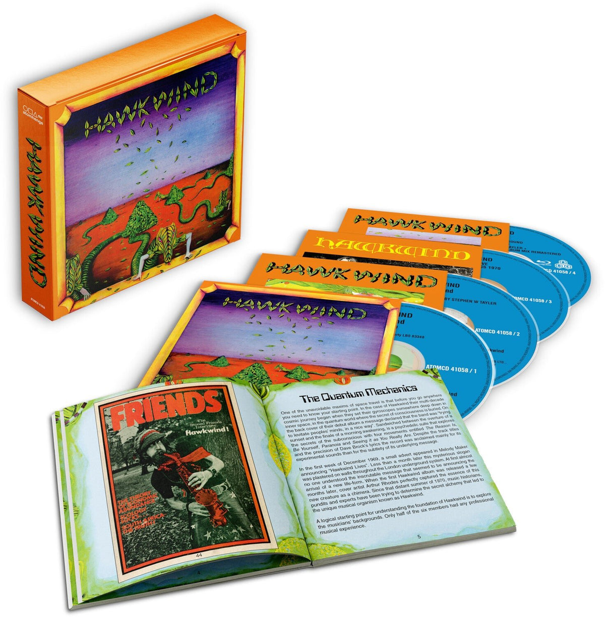 Hawkwind - Deluxe Edition 4xCD - LEVITATION