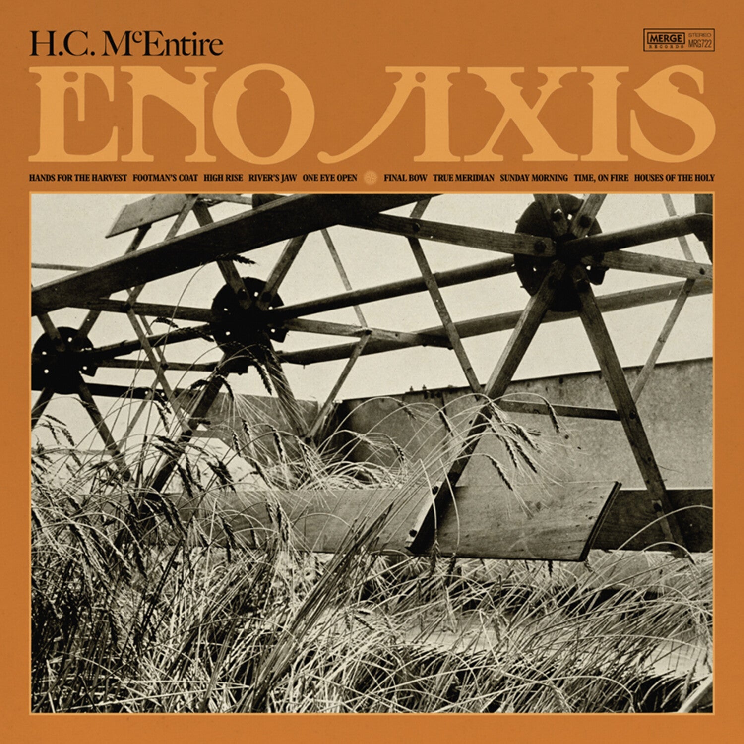 H.c. McEntire - Eno Axis - Copper & Clear Swirl - LEVITATION