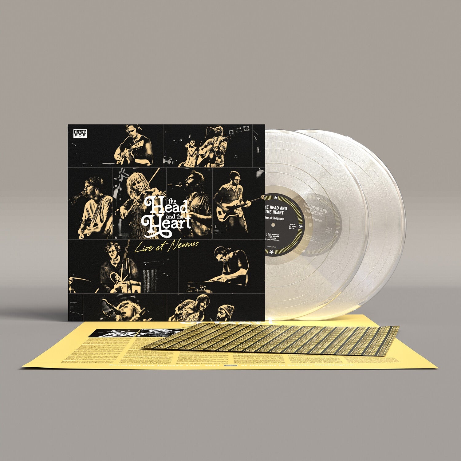 Head & The Heart - Live at Neumos (Clear Vinyl) - LEVITATION