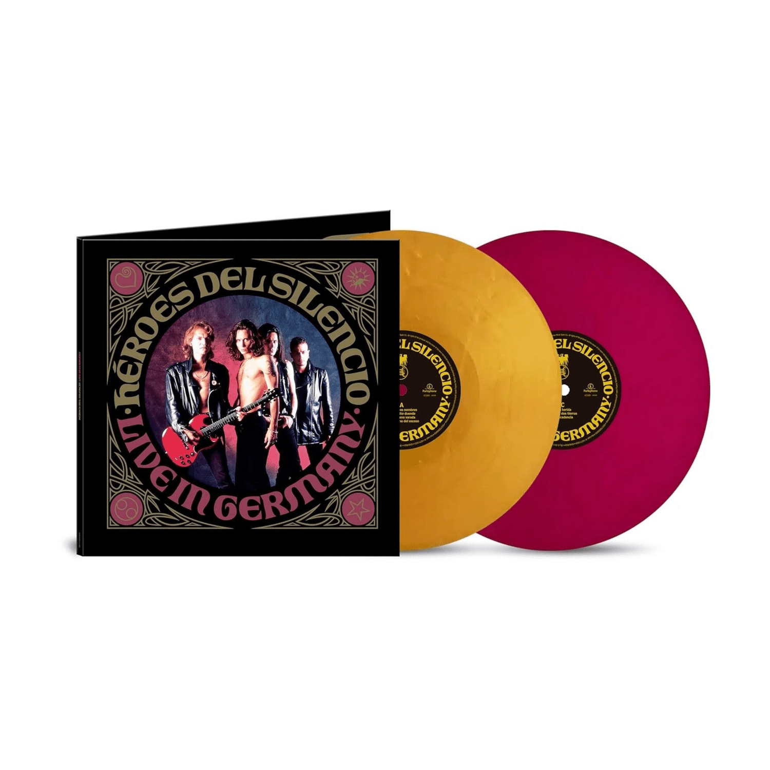 Heroes Del Silencio - Live in Germany - Gold & Purple Vinyl 2xLP (Gold Vinyl) - LEVITATION