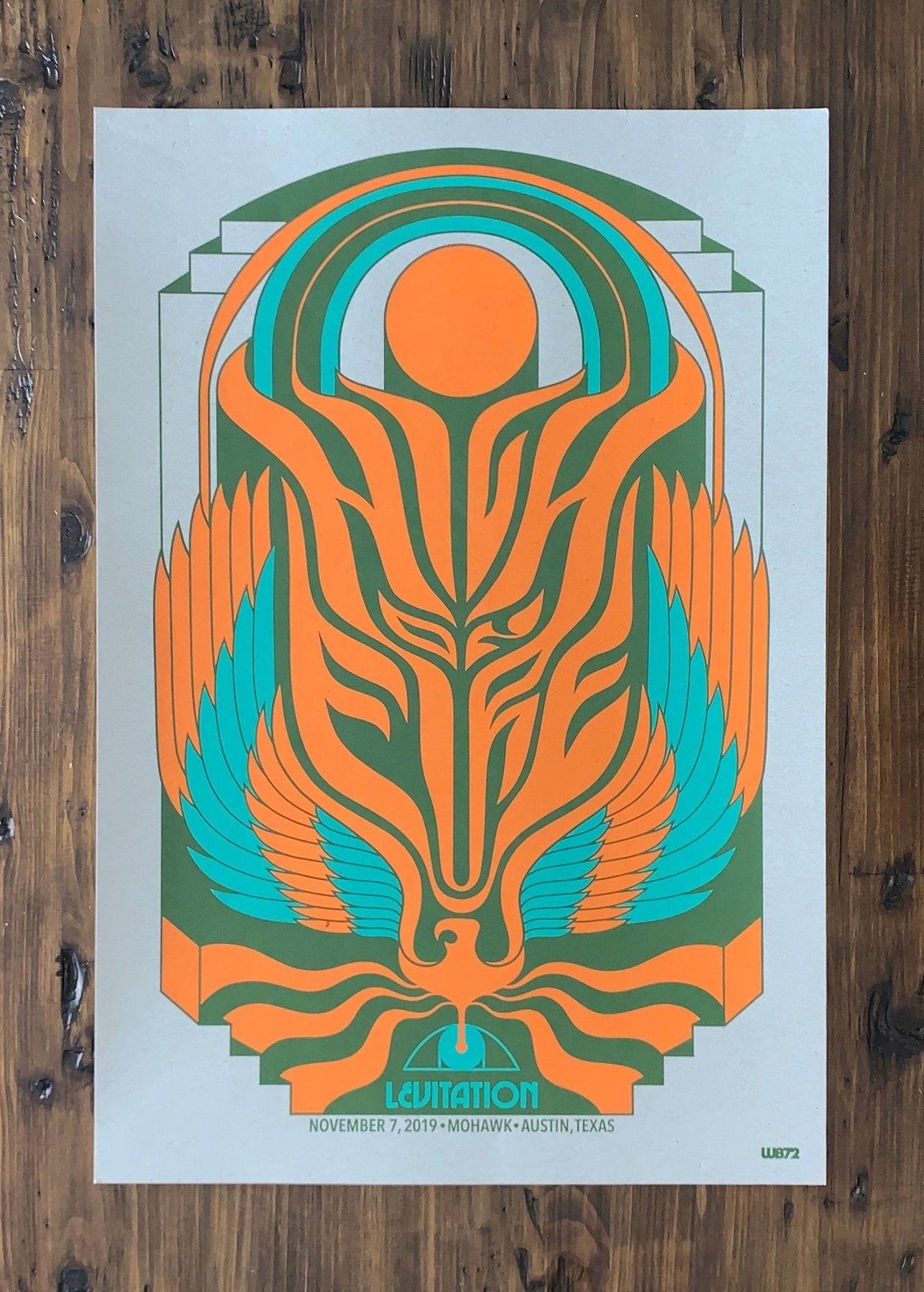 High on Fire Poster by Weird Beard 72 - ARCHIVE - LEVITATION
