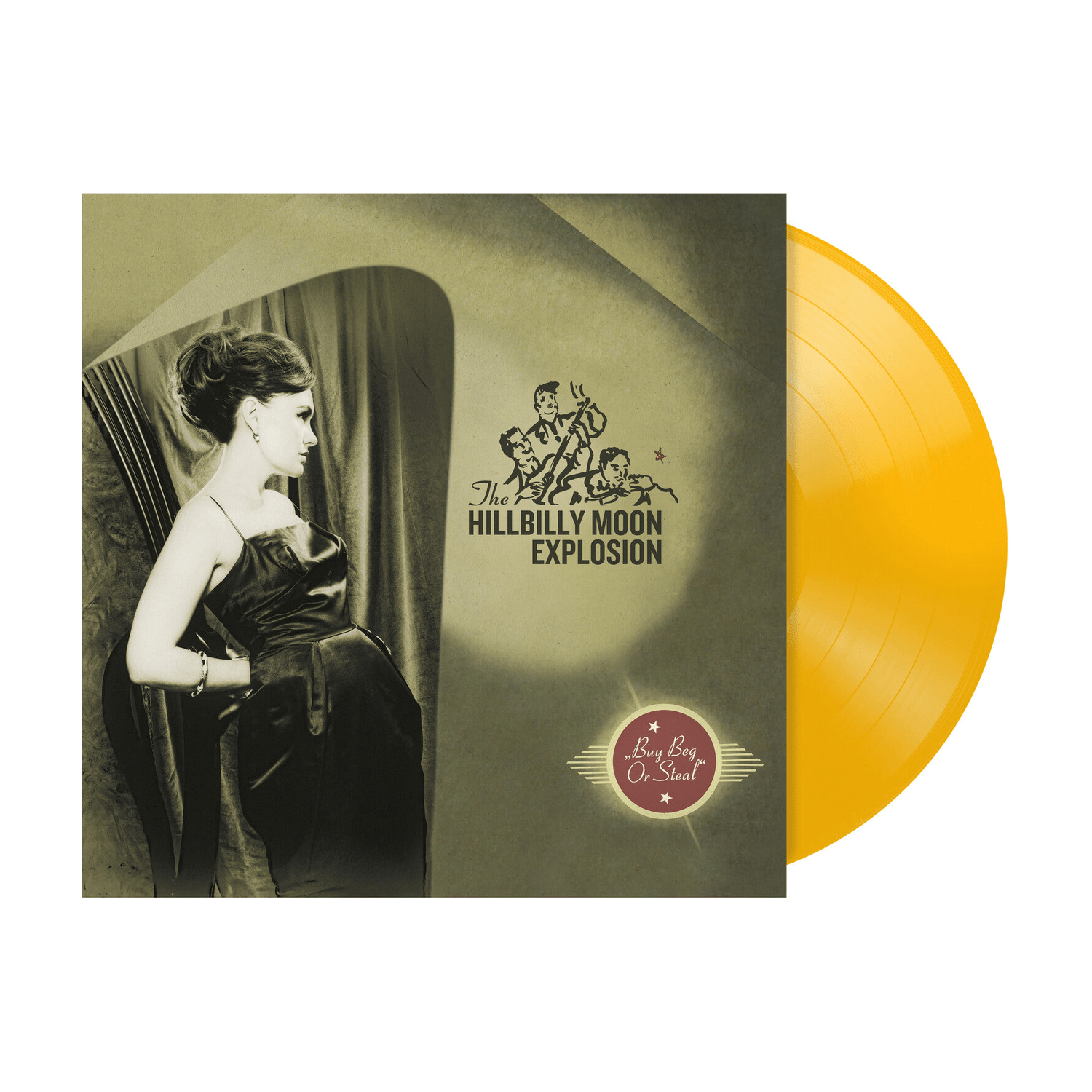 Hillbilly Moon Explosion - Buy Beg or Steal (Yellow Vinyl) - LEVITATION