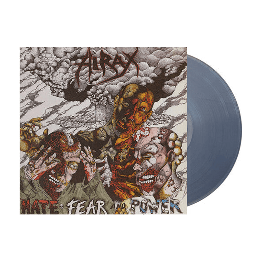Hirax - Hate Fear & Power - Clear Vinyl - LEVITATION