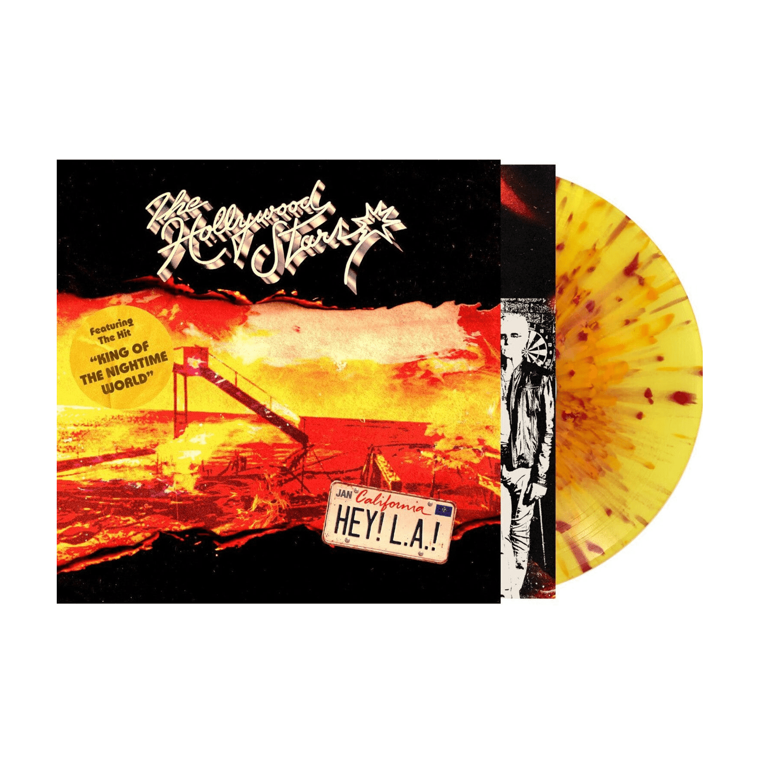 Hollywood Stars - Hey! L.a.! (Yellow Vinyl) - LEVITATION