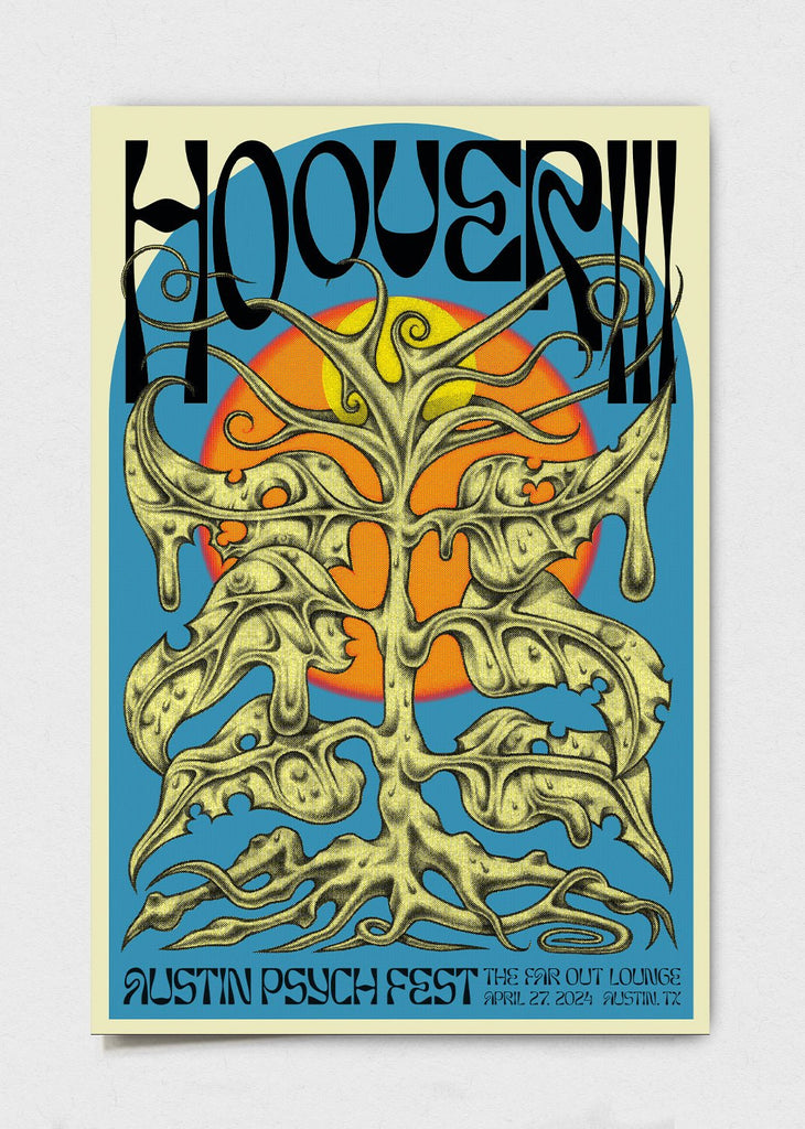 Hooveriii Poster by Jesse Fillingham - LEVITATION