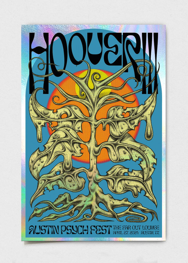 Hooveriii Poster by Jesse Fillingham - LEVITATION