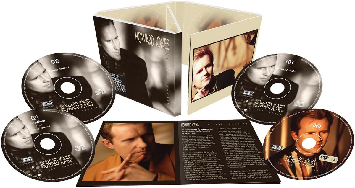 Howard Jones - IN the Running 4xCD - LEVITATION