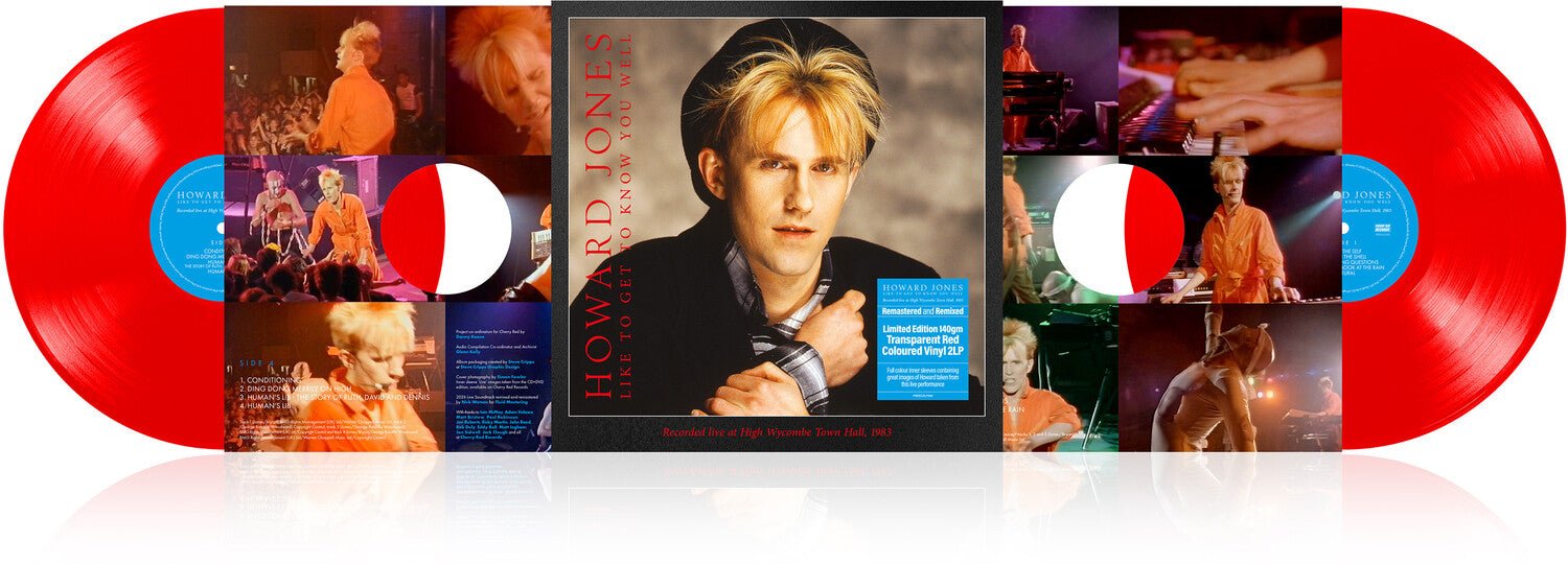 Howard Jones - Like To Get To Know You Well: Live At High Wycombe Town Hall 1983 2xCD - LEVITATION