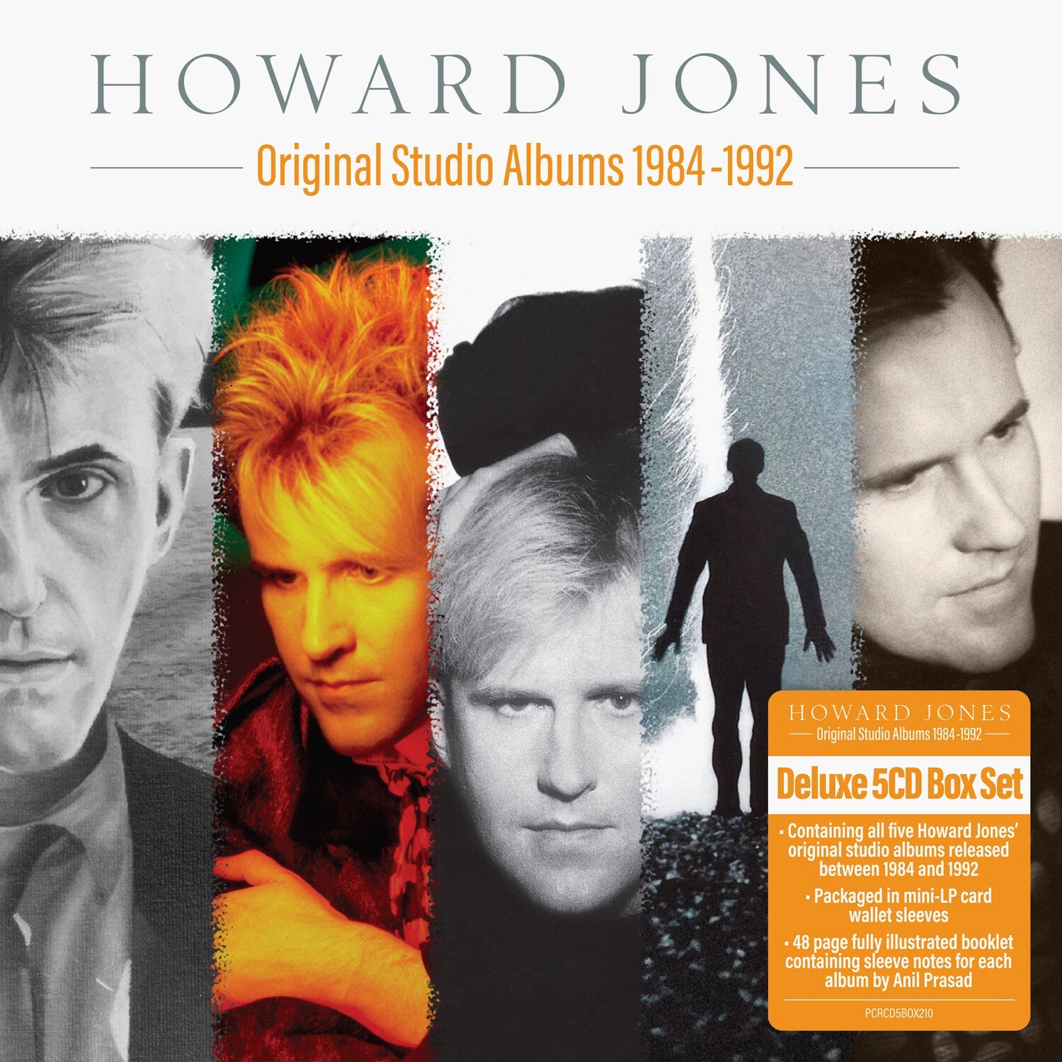 Howard Jones - Original Studio Albums 1984-1992 5xCD - LEVITATION