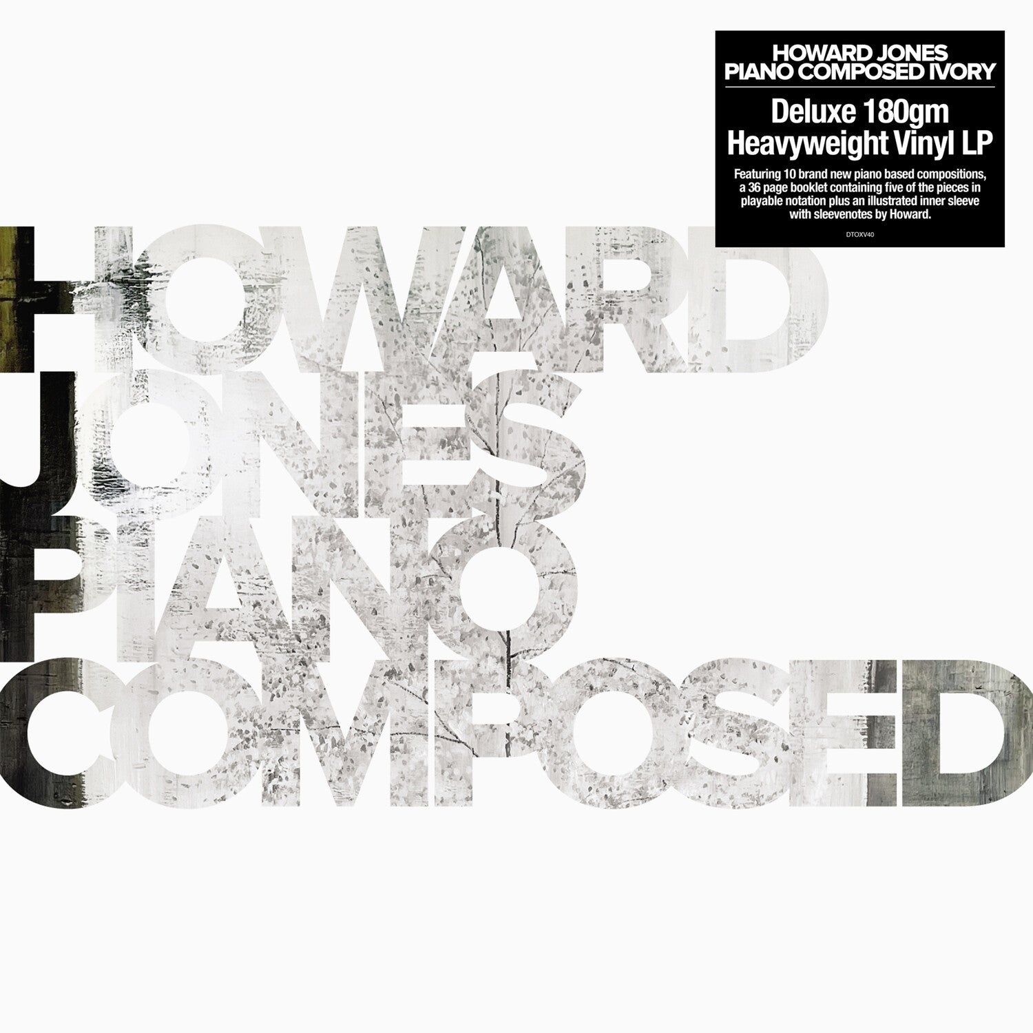 Howard Jones - Piano Composed Ivory (Limited Edition) - LEVITATION