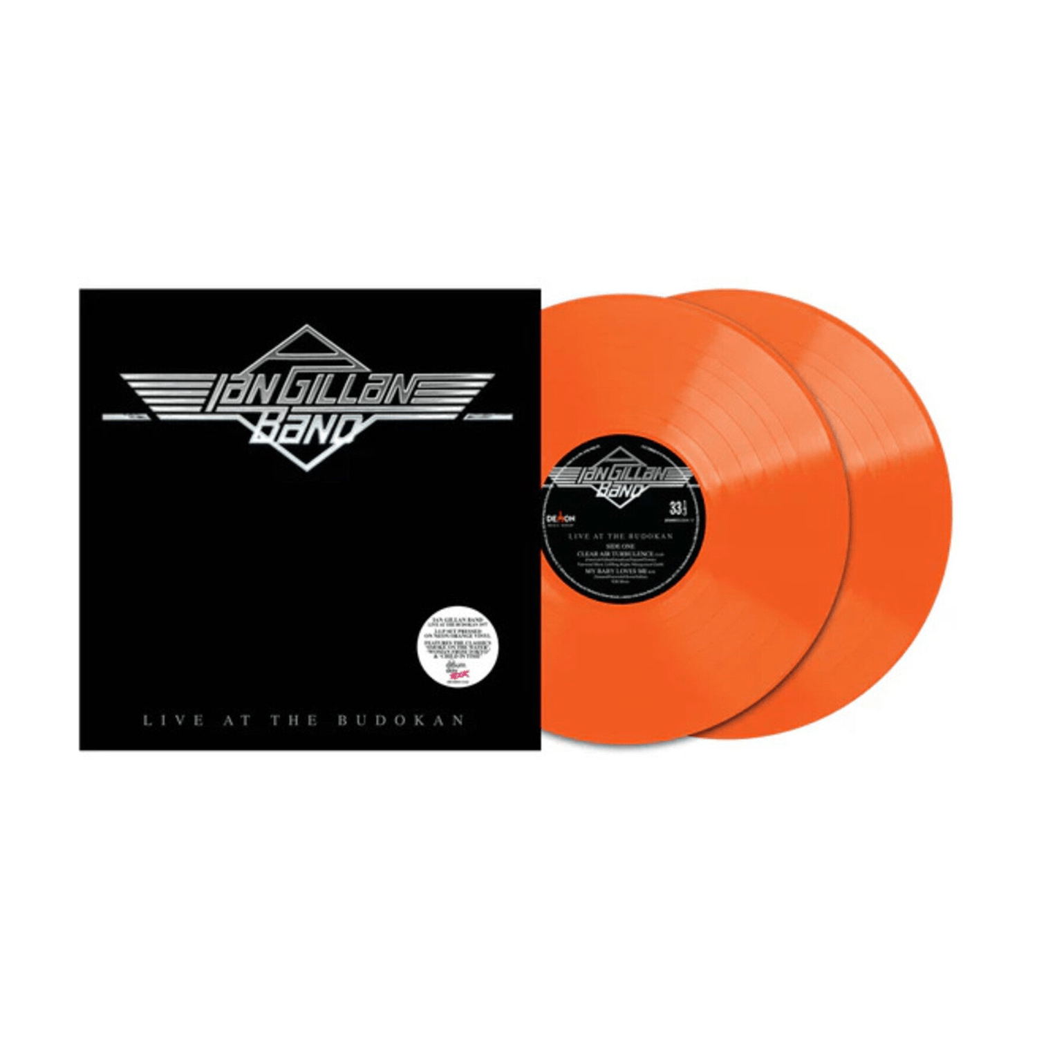 Ian Band Gillan - Live at the Budokan 2xLP (Orange Vinyl) - LEVITATION