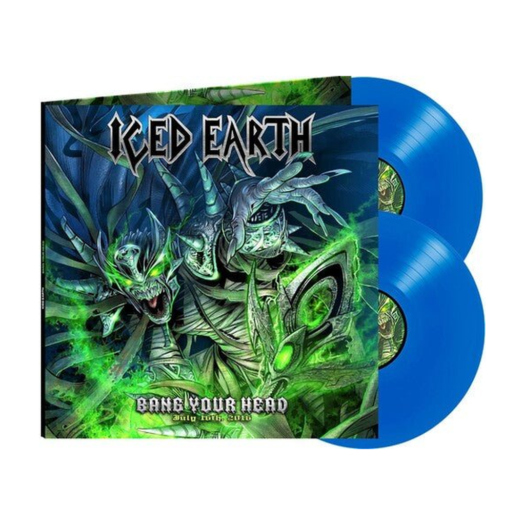 Iced Earth - Bang Your Head - Blue - LEVITATION