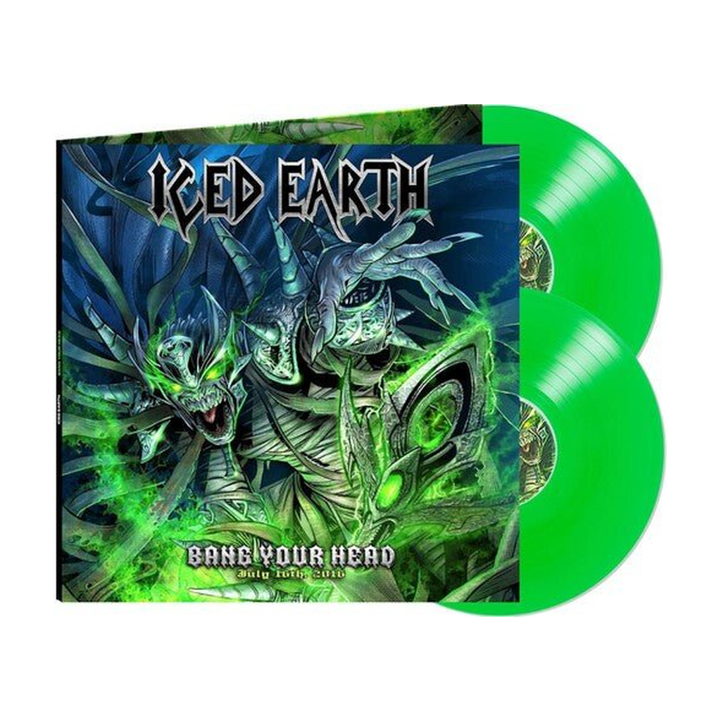 Iced Earth - Bang Your Head - Green - LEVITATION