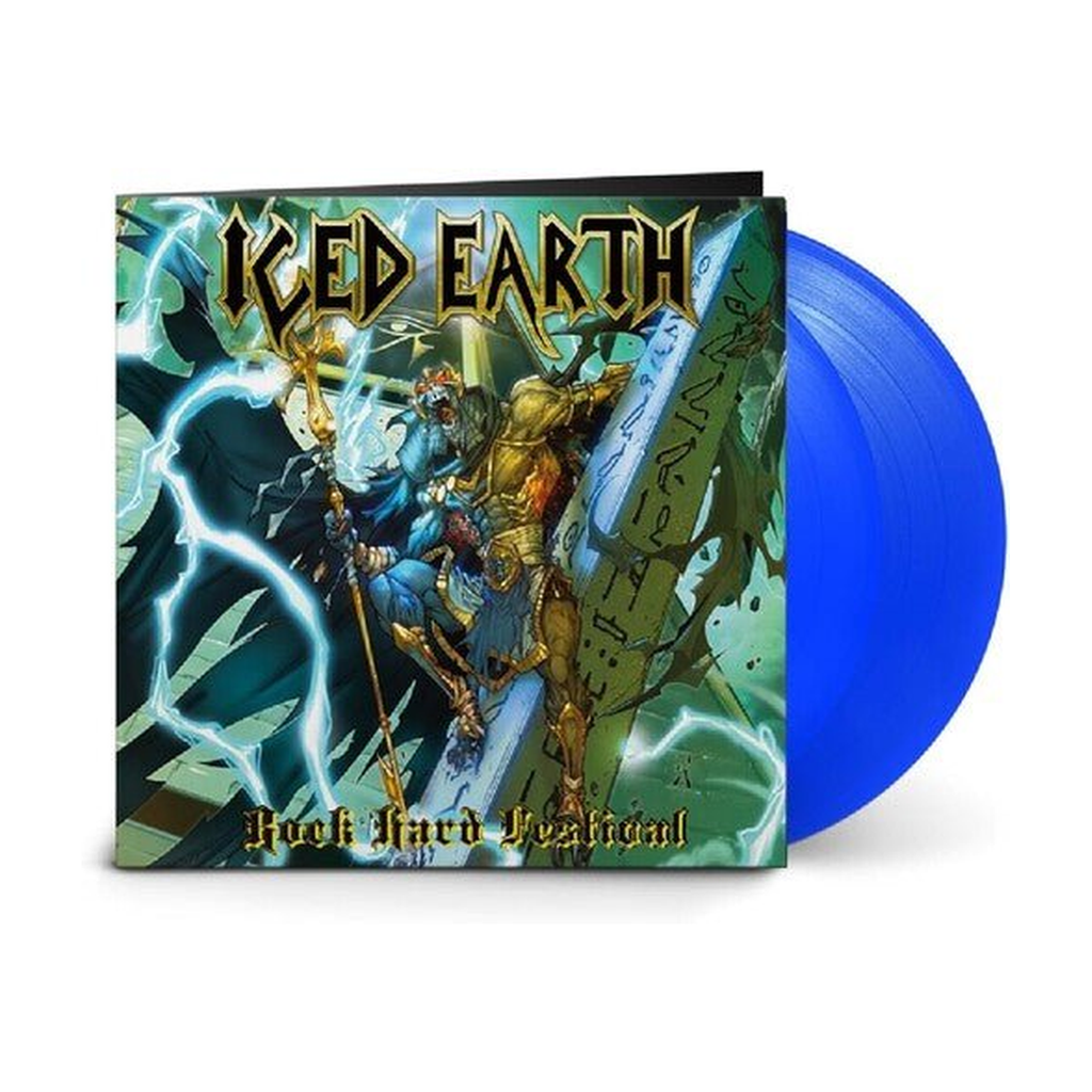 Iced Earth - Rock Hard Festival - Ltd Transparent Blue Vinyl - LEVITATION