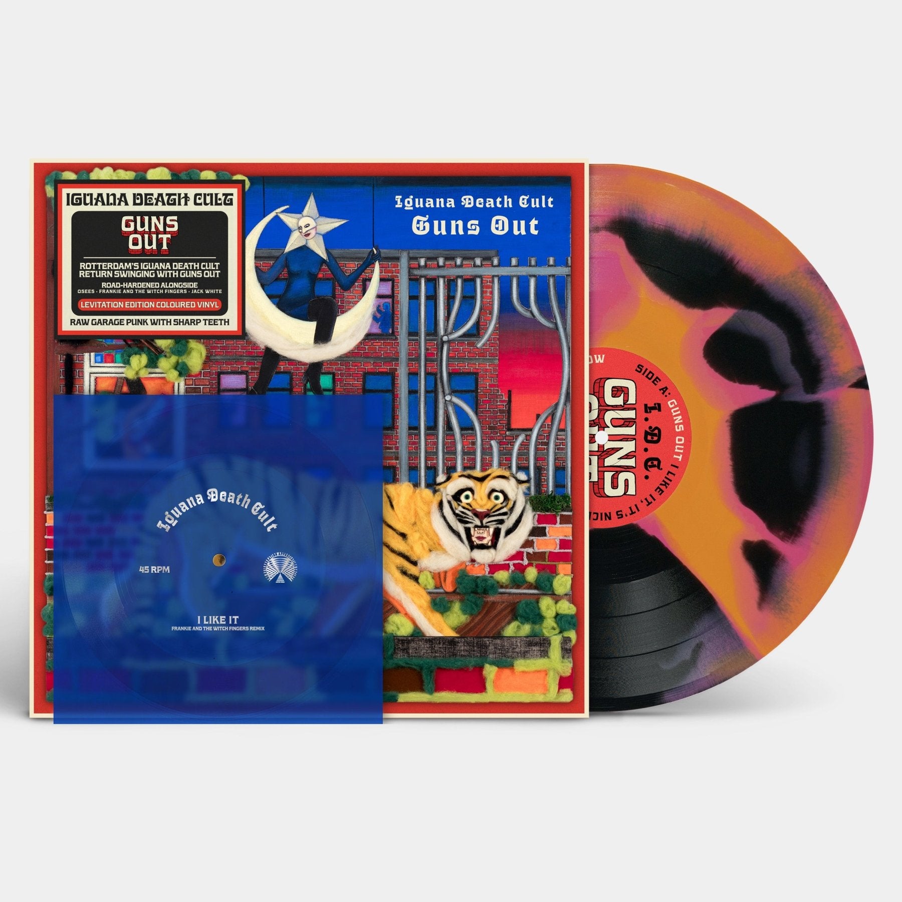 洋楽 S.O.B. OUTO SQWAD COMPLETE DEATH LP Iguana Death Cult - Guns Out Vinyl LP | LEVITATION