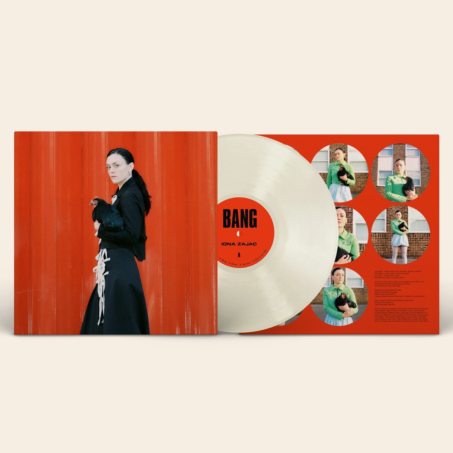 Iona Zajac - Bang - Milky Clear (Clear Vinyl) - LEVITATION