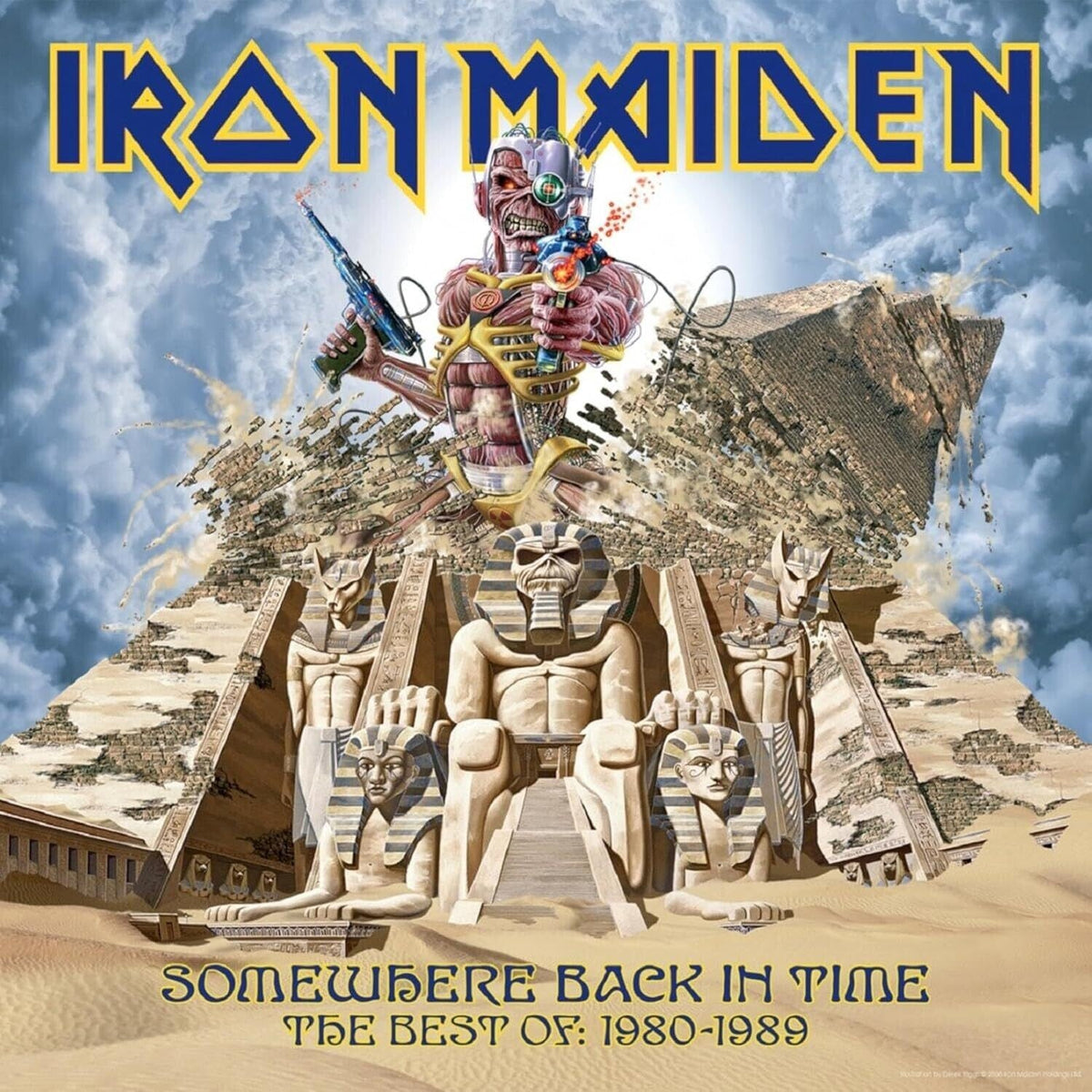Iron Maiden - Somewhere Back in Time: the Best of 1980-1989 (CD) - LEVITATION