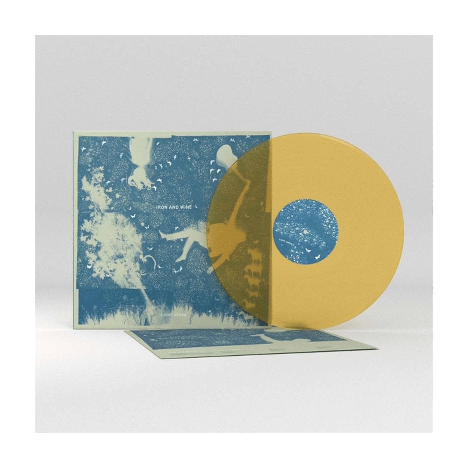 Iron & Wine - Light Verse - Clear W/ Blue Swirl (Clear Vinyl) - LEVITATION