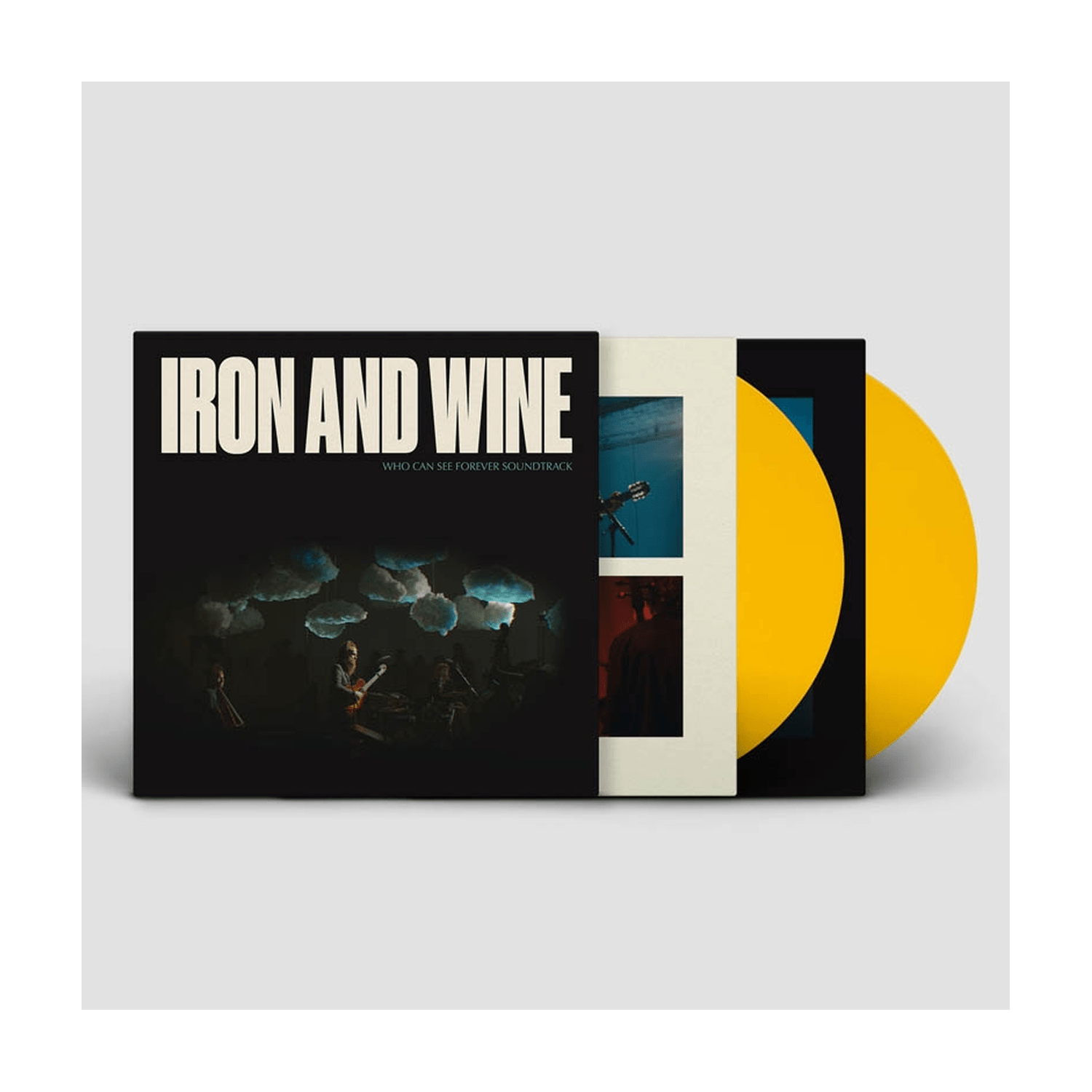 Iron & Wine - Who Can See Forever (Original Soundtrack) 2xLP (Blue Vinyl) - LEVITATION