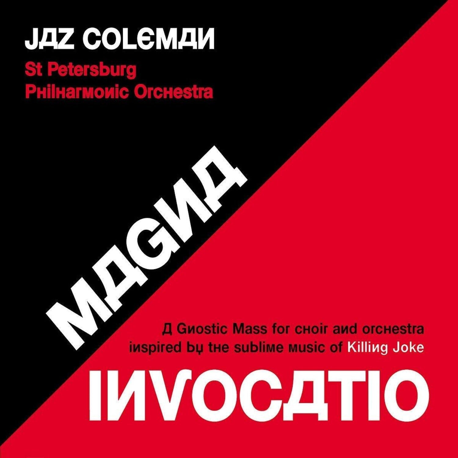 Jaz Coleman - Magna Invocatio - a Gnostic Mass... 2xLP (Red Vinyl) - LEVITATION