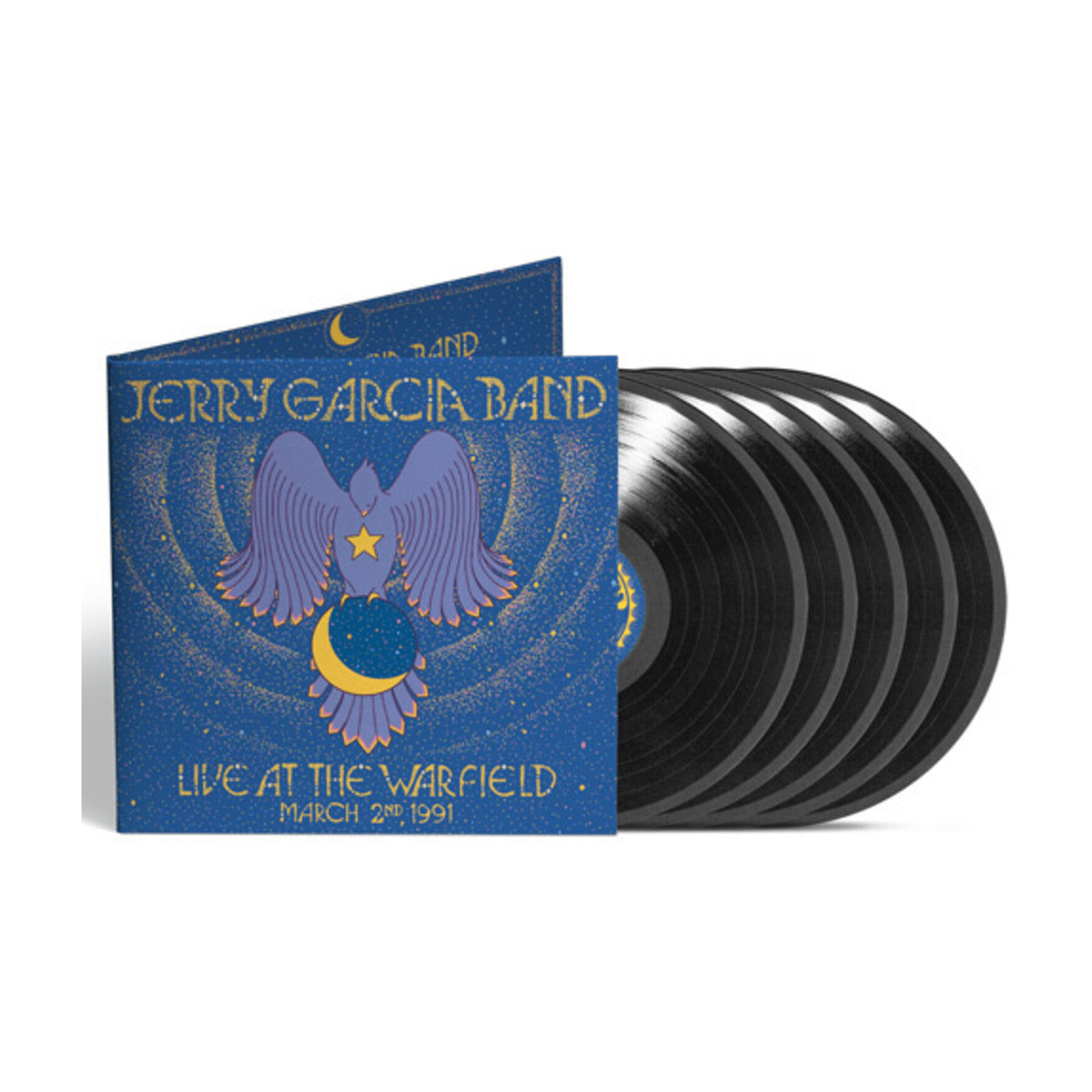 Jerry Garcia - Live at the Warfield: March 2nd, 1991 5xLP - LEVITATION