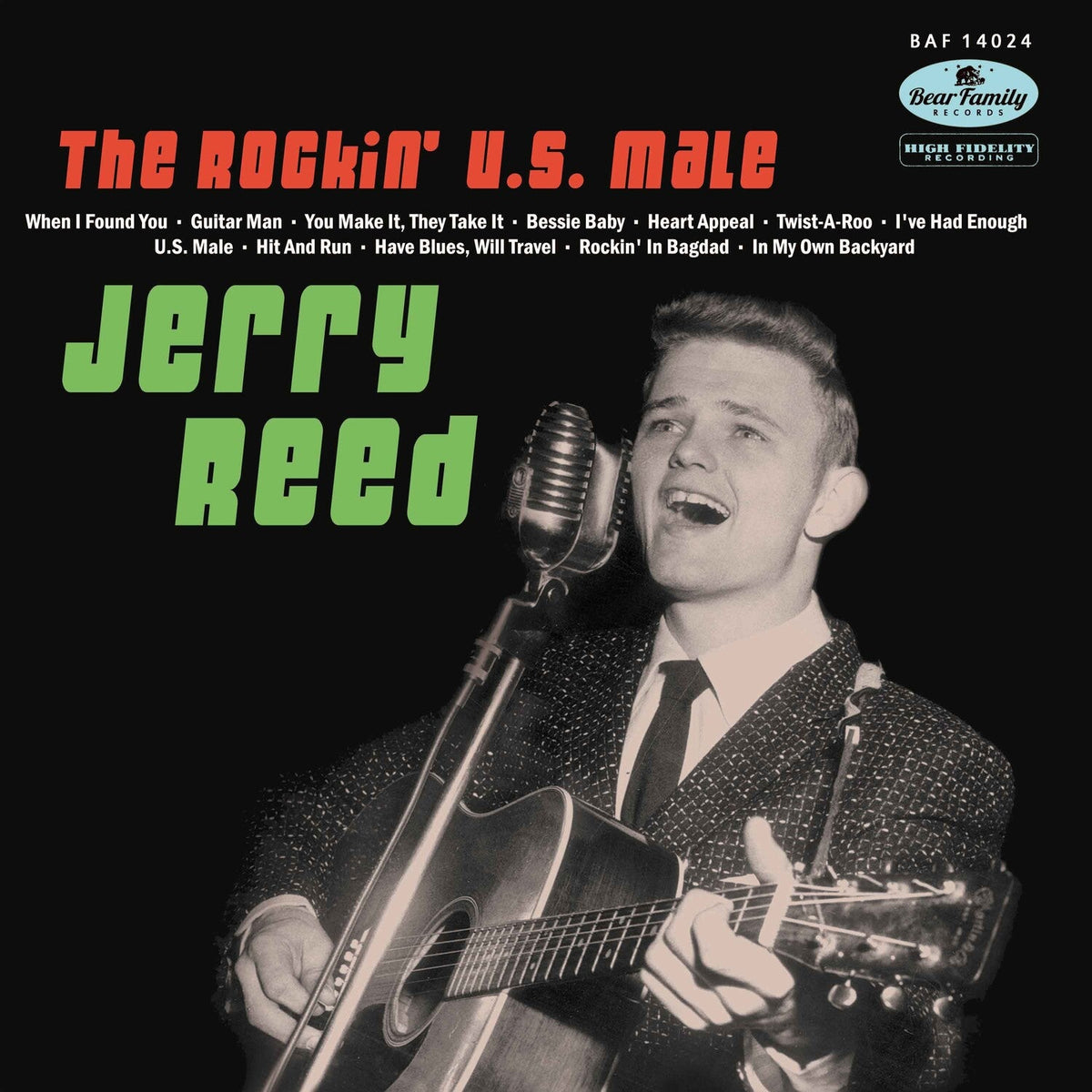 Jerry Reed - The Rockin' U.s. Male 2xLP - LEVITATION