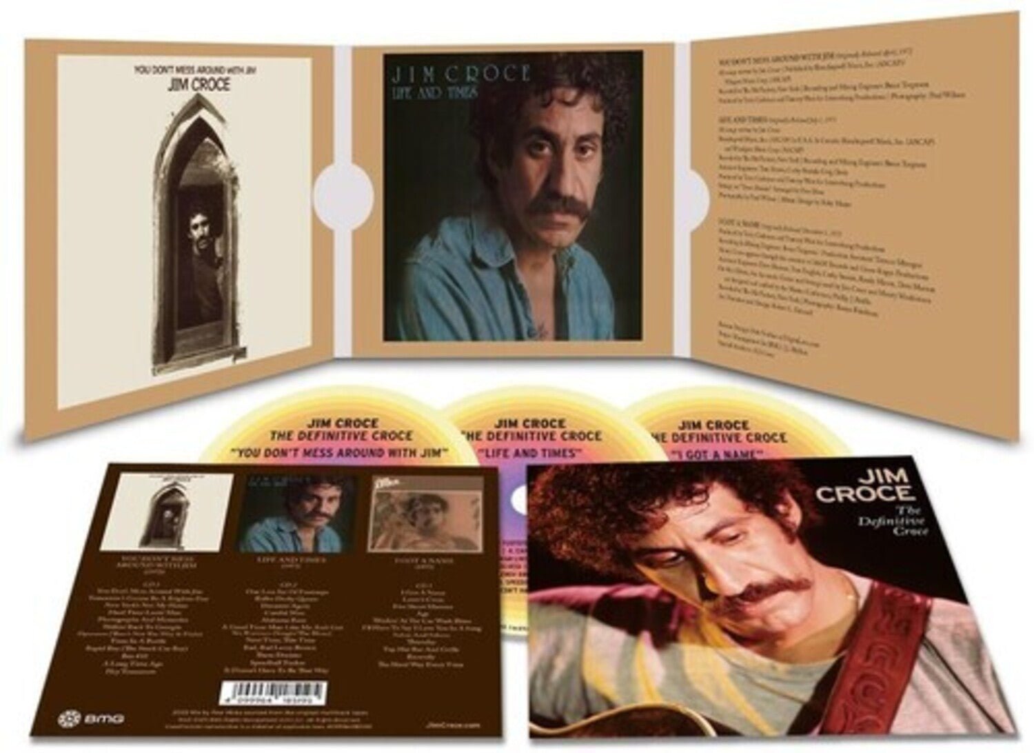 Jim Croce - The Definitive Croce 3xCD (Limited Edition) - LEVITATION