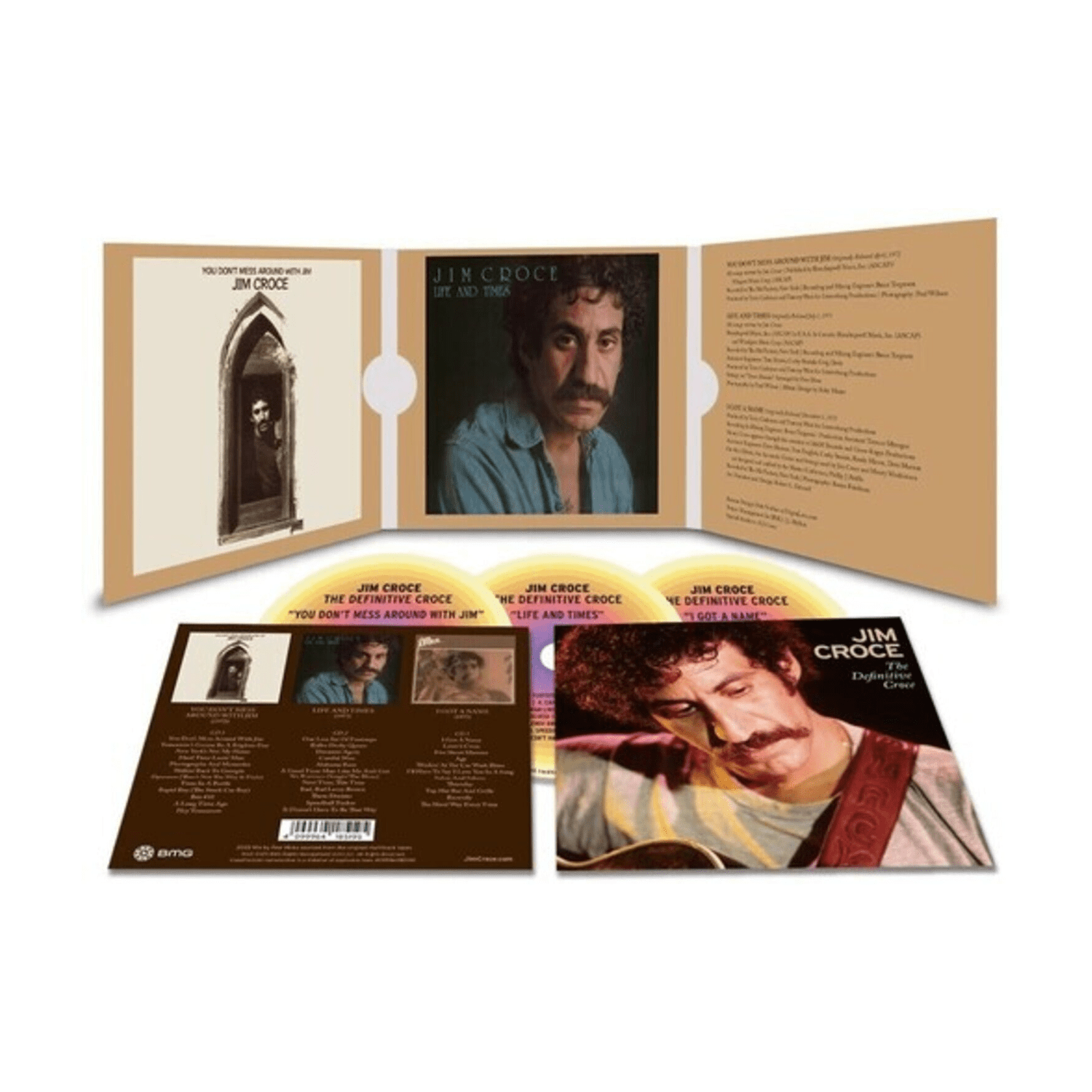 Jim Croce - The Definitive Croce 3xCD (Limited Edition) - LEVITATION