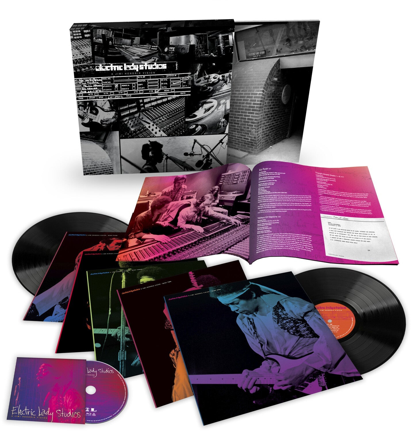 Jimi Hendrix - Electric Lady Studios: a Jimi Hendrix Vision 6xLP - LEVITATION