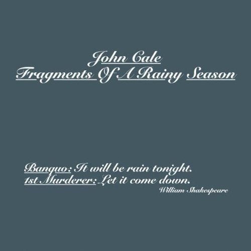 John Cale - Fragments of a Rainy Season - LEVITATION