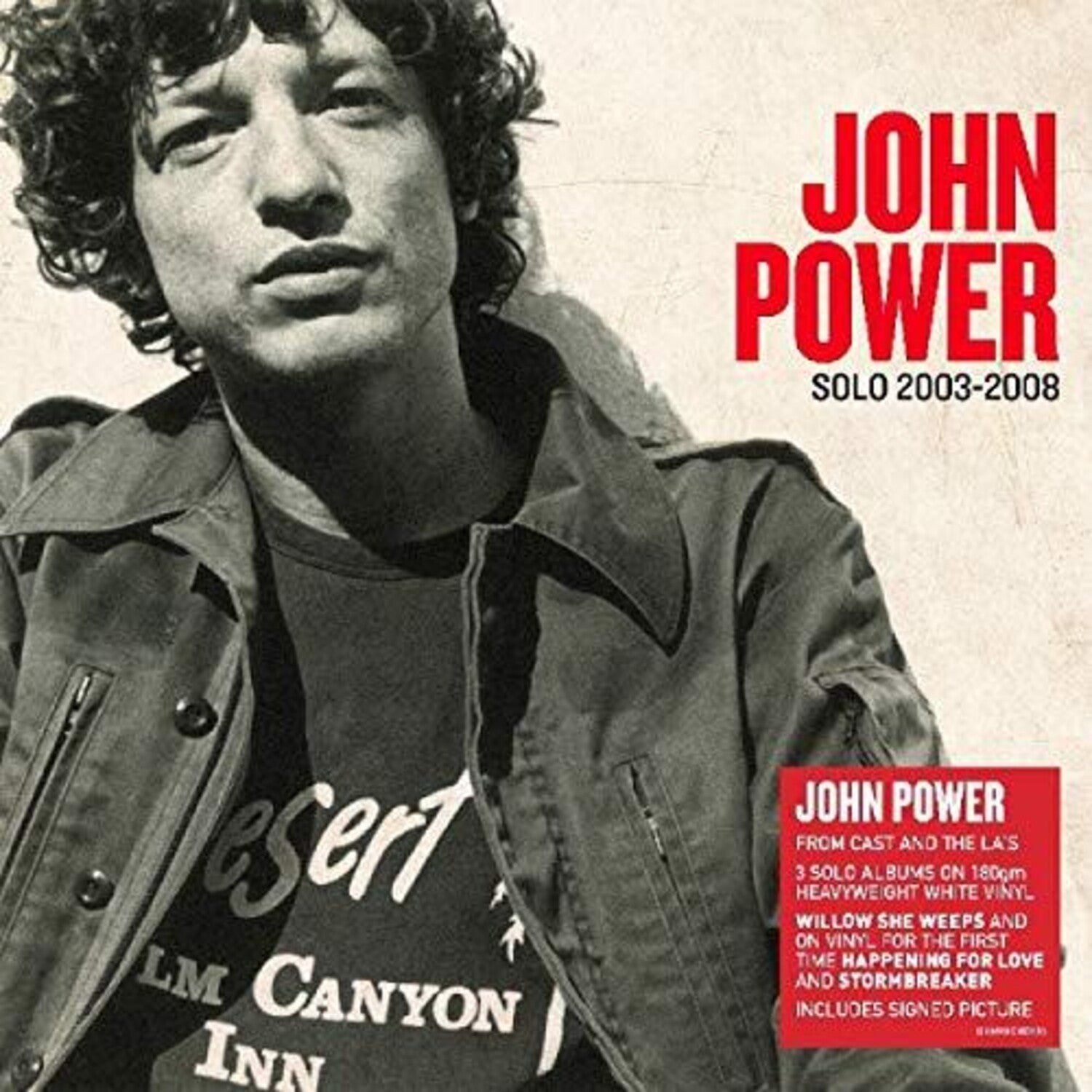 John Power - Solo 2003-2008 3xLP - LEVITATION