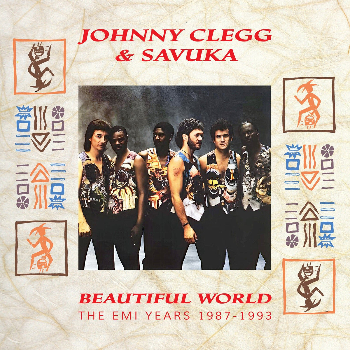 Johnny Clegg & Savuka - Beautiful World: the Emi Years 1987-1993 5xCD - LEVITATION