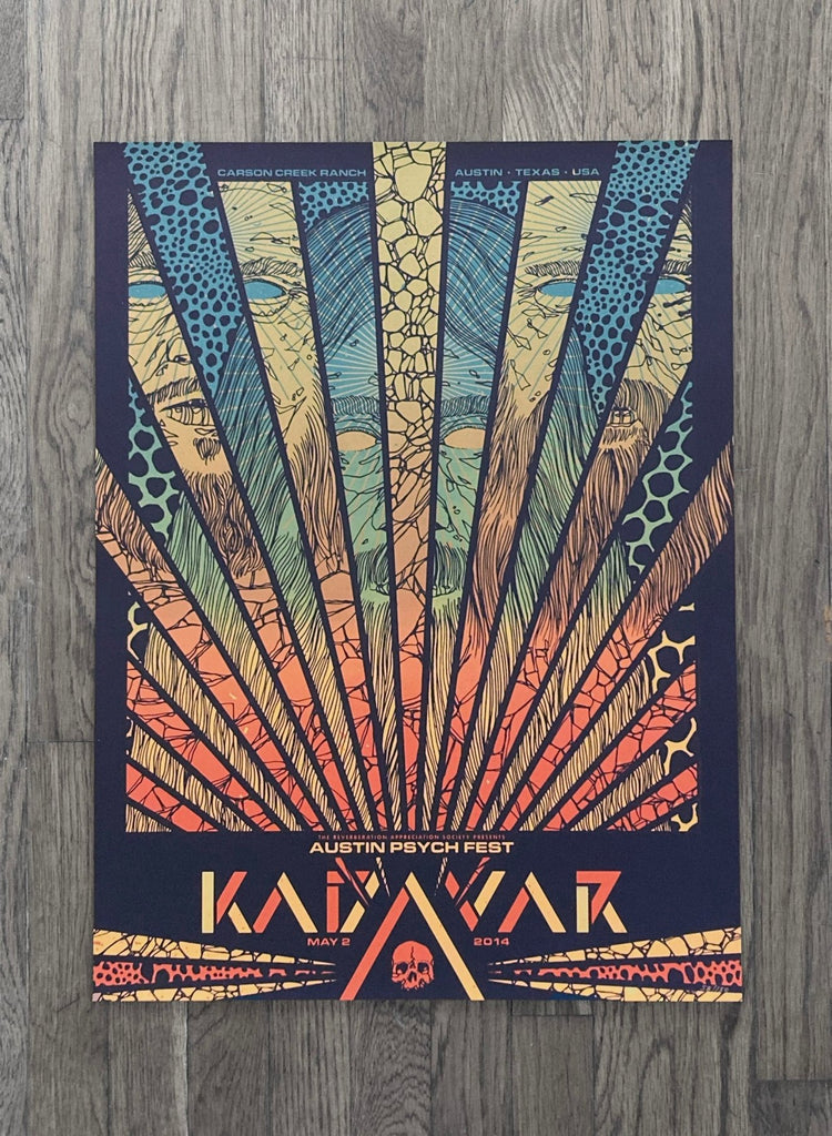 Kadavar Poster by Shawn Knight - LEVITATION