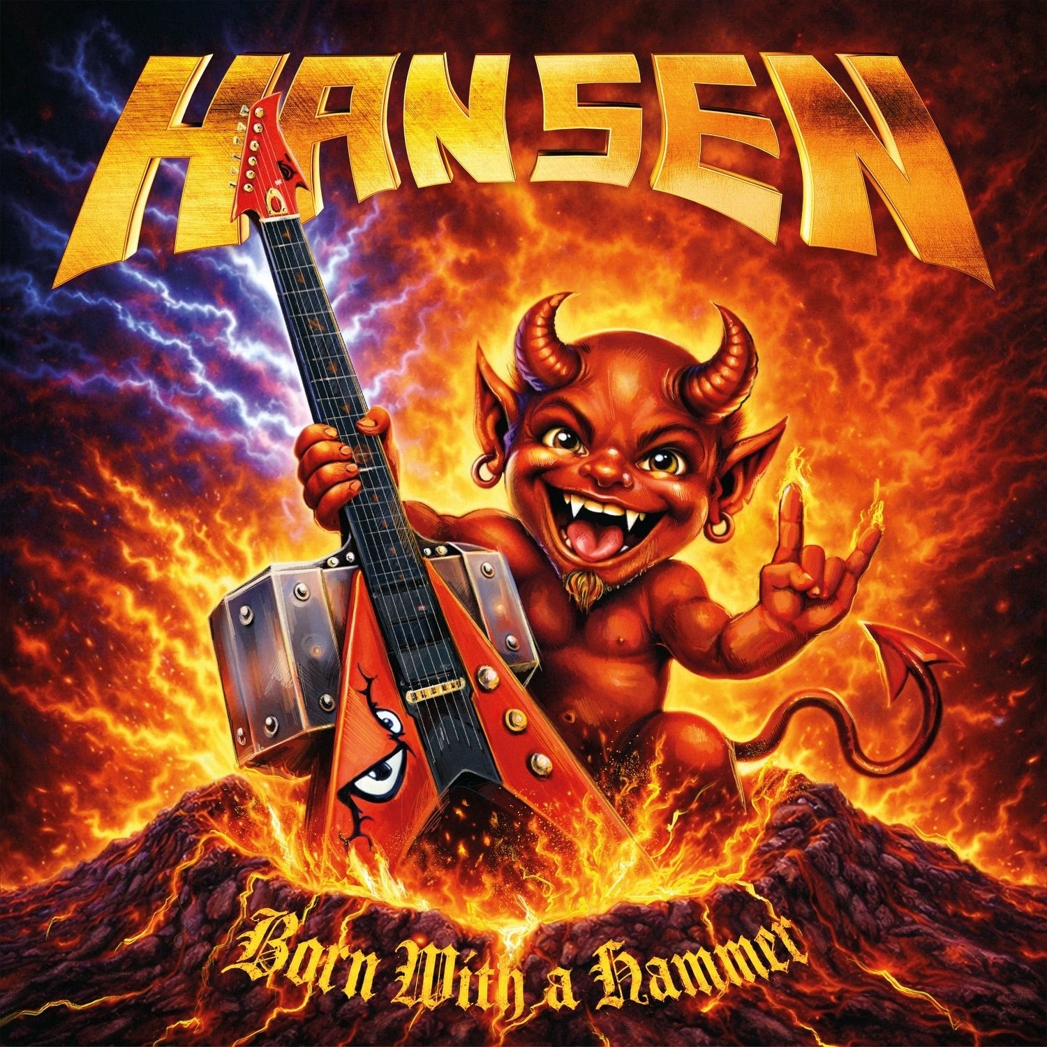 Kai Hansen - Born with a Hammer - 180 - LEVITATION