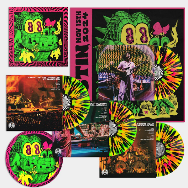 King Gizzard - Live in Austin '24 (4LP Box Set) PRE-ORDER