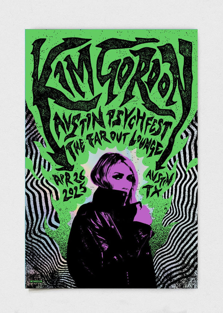 Kim Gordon Poster by We Three Club - LEVITATION
