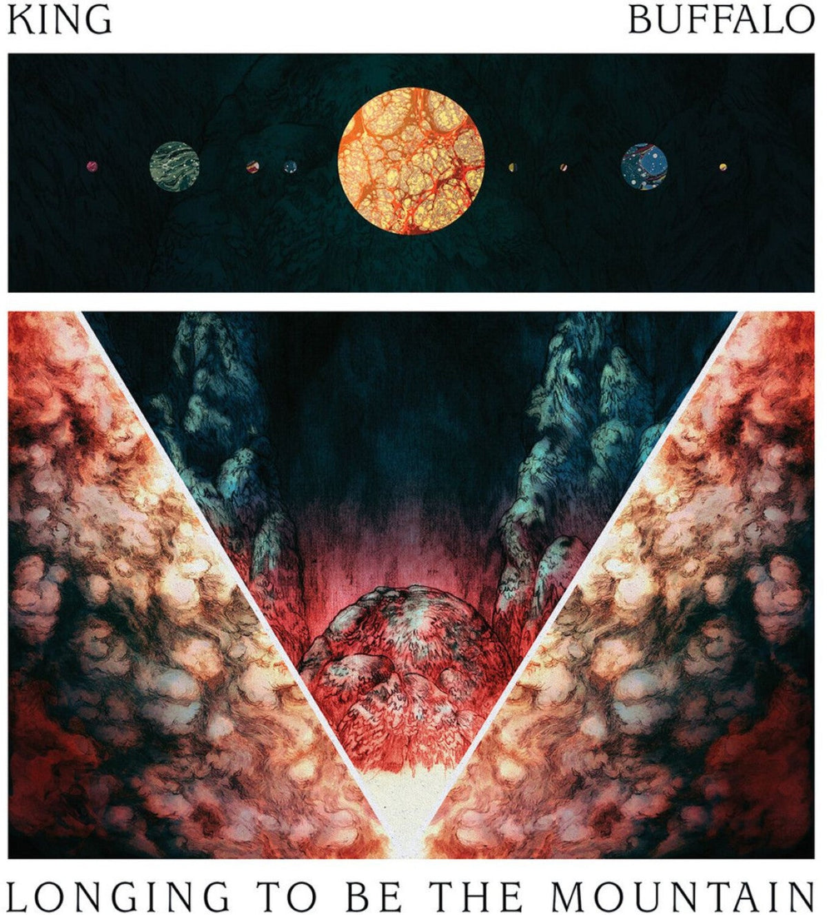 King Buffalo - Longing to BE the Mountain (CD) - LEVITATION