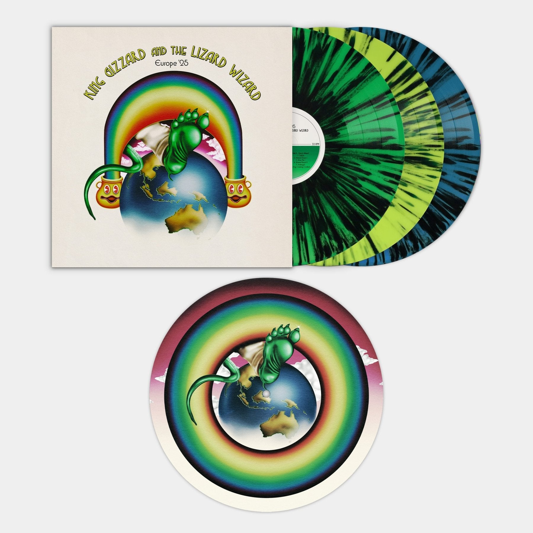 King Gizzard - Europe '25 Vol. I Triple LP | LEVITATION