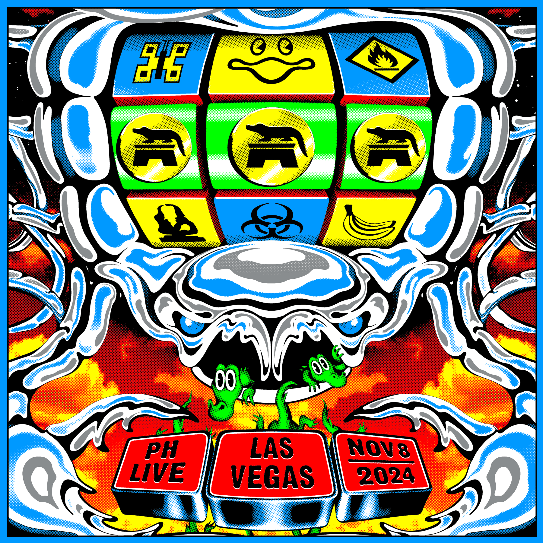 King Gizzard - Live in Las Vegas '24 (3LP Triple Gatefold) - LEVITATION