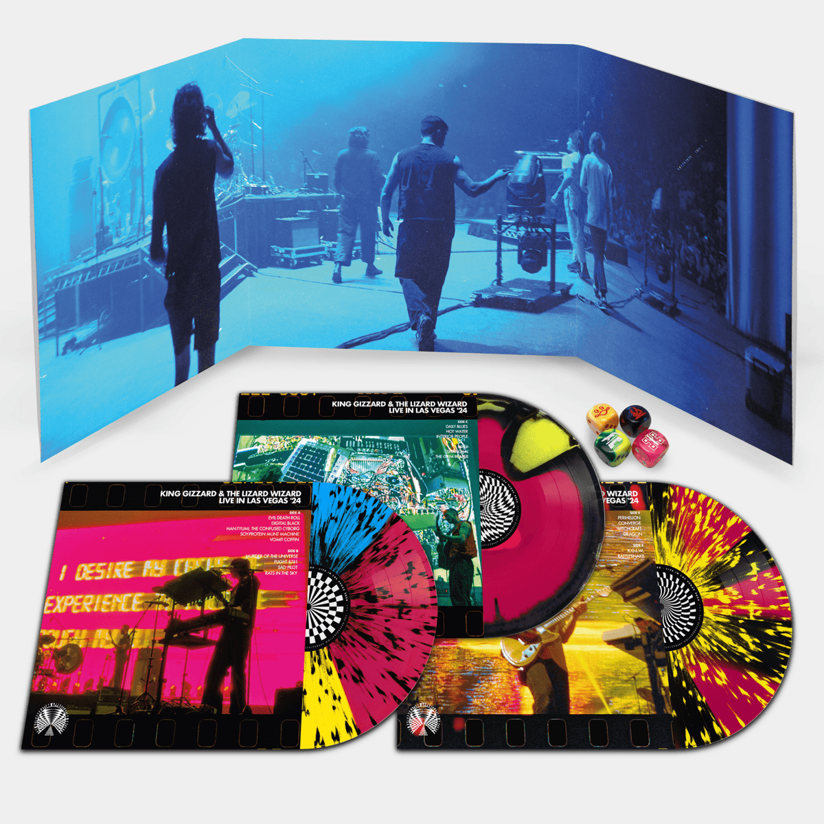 King Gizzard - Live in Las Vegas '24 (3LP Triple Gat | LEVITATION