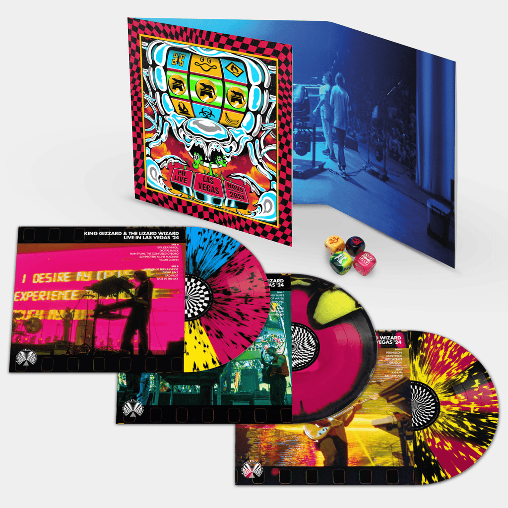 King Gizzard - Live in Las Vegas '24 (3LP Triple Gat | LEVITATION
