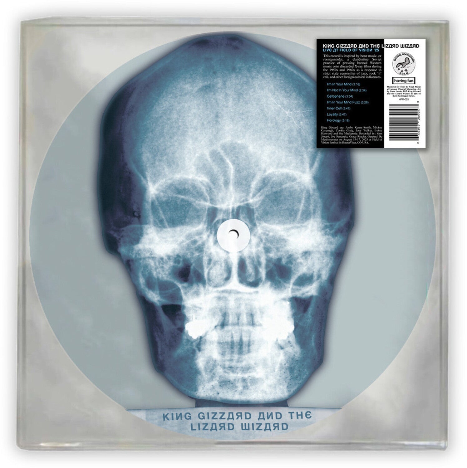 King Gizzard & Lizard Wizard - Skull X-Ray - Deluxe Edition (Deluxe) - LEVITATION
